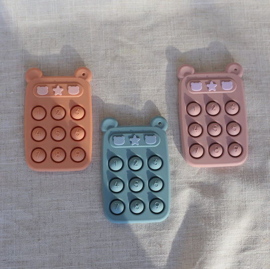 Silicone Fidget Popper Phone