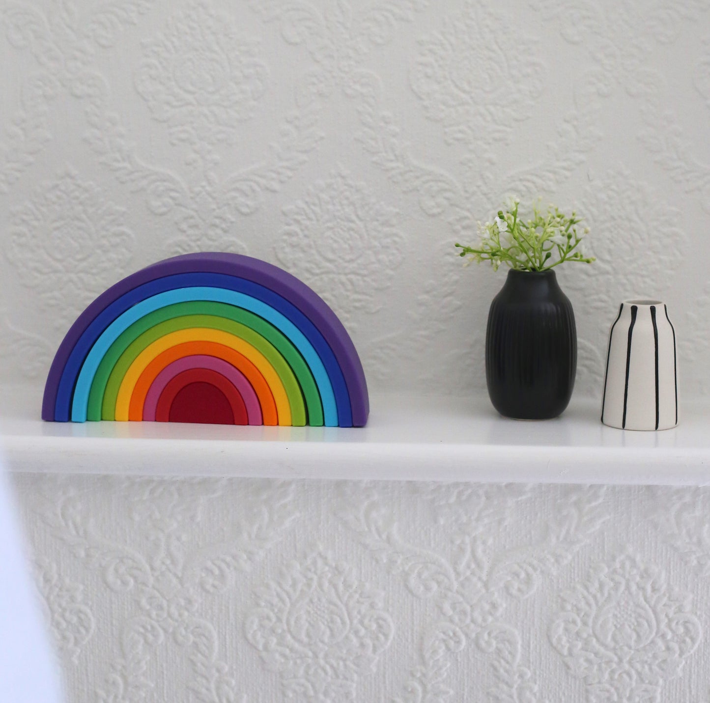 Silicone Rainbow Stacker
