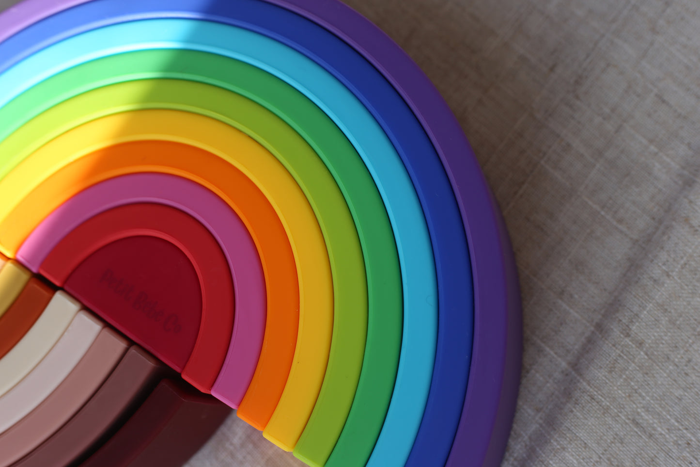Silicone Rainbow Stacker