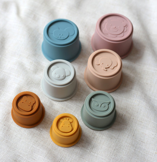 Silicone Stacking & Nesting Cups