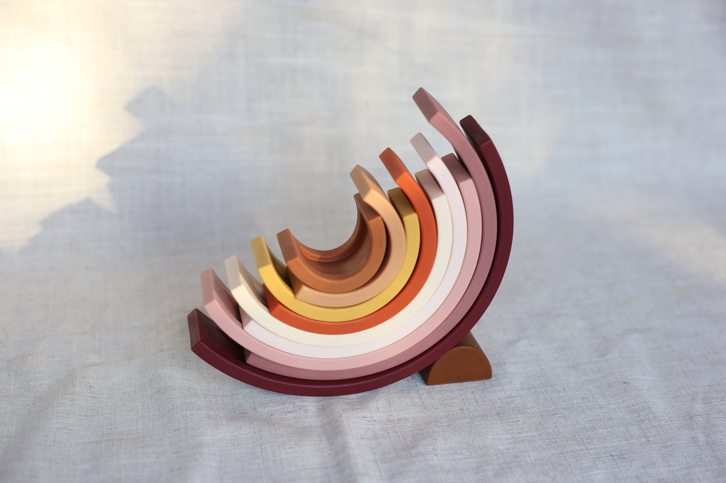Silicone Rainbow Stacker