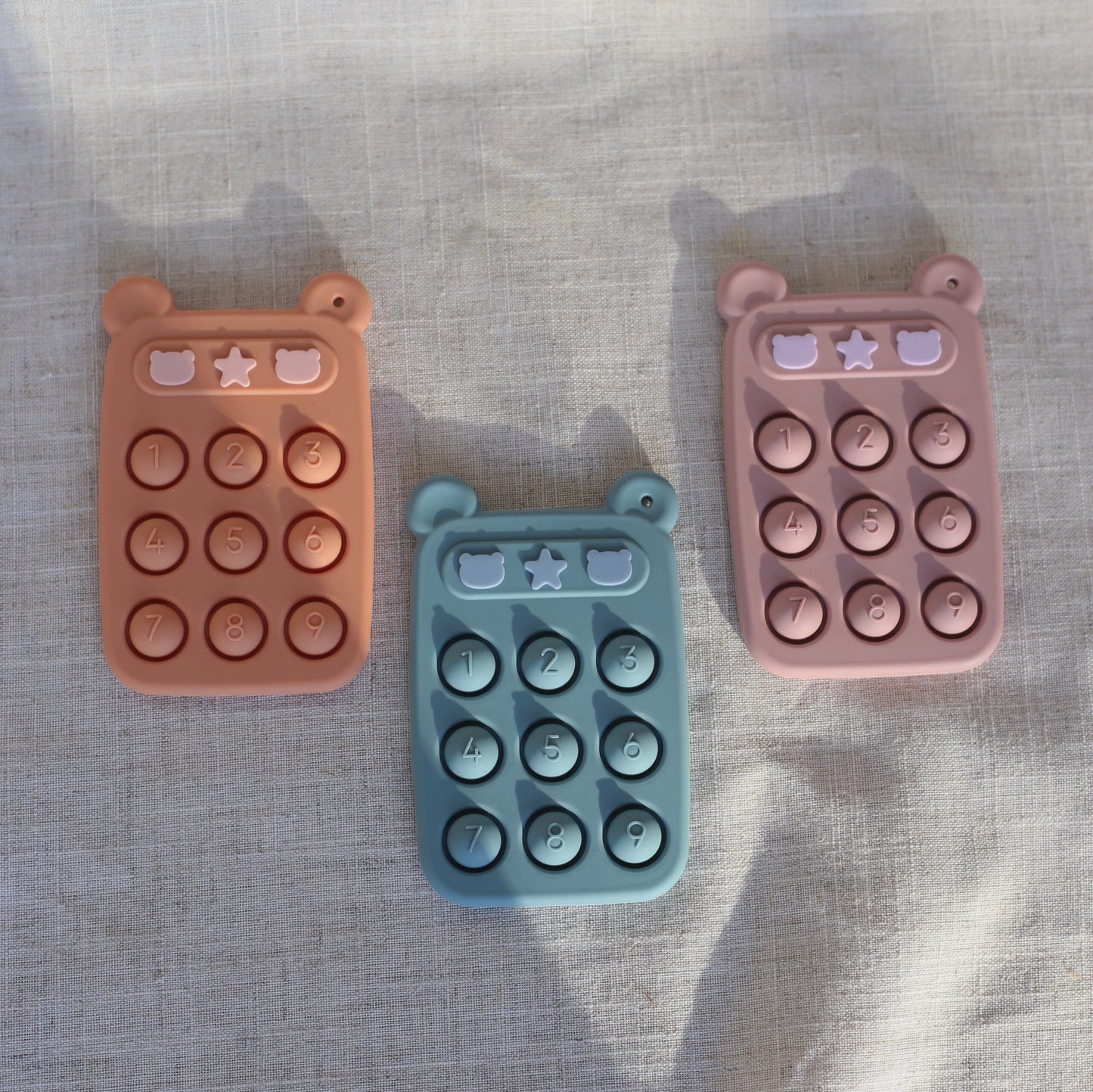 Silicone Fidget Popper Phone