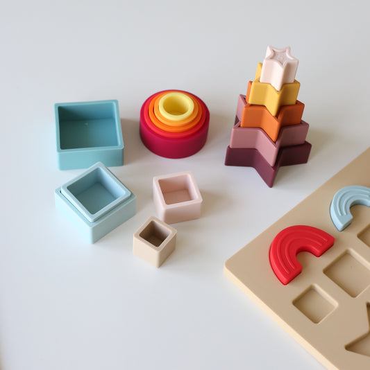 3-in-1 Silicone Play Puzzle