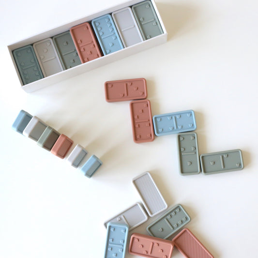 Silicone Domino Play Set